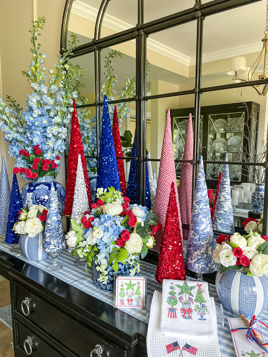 Handmade Fabric Cone Trees - Festive Style for Every Season