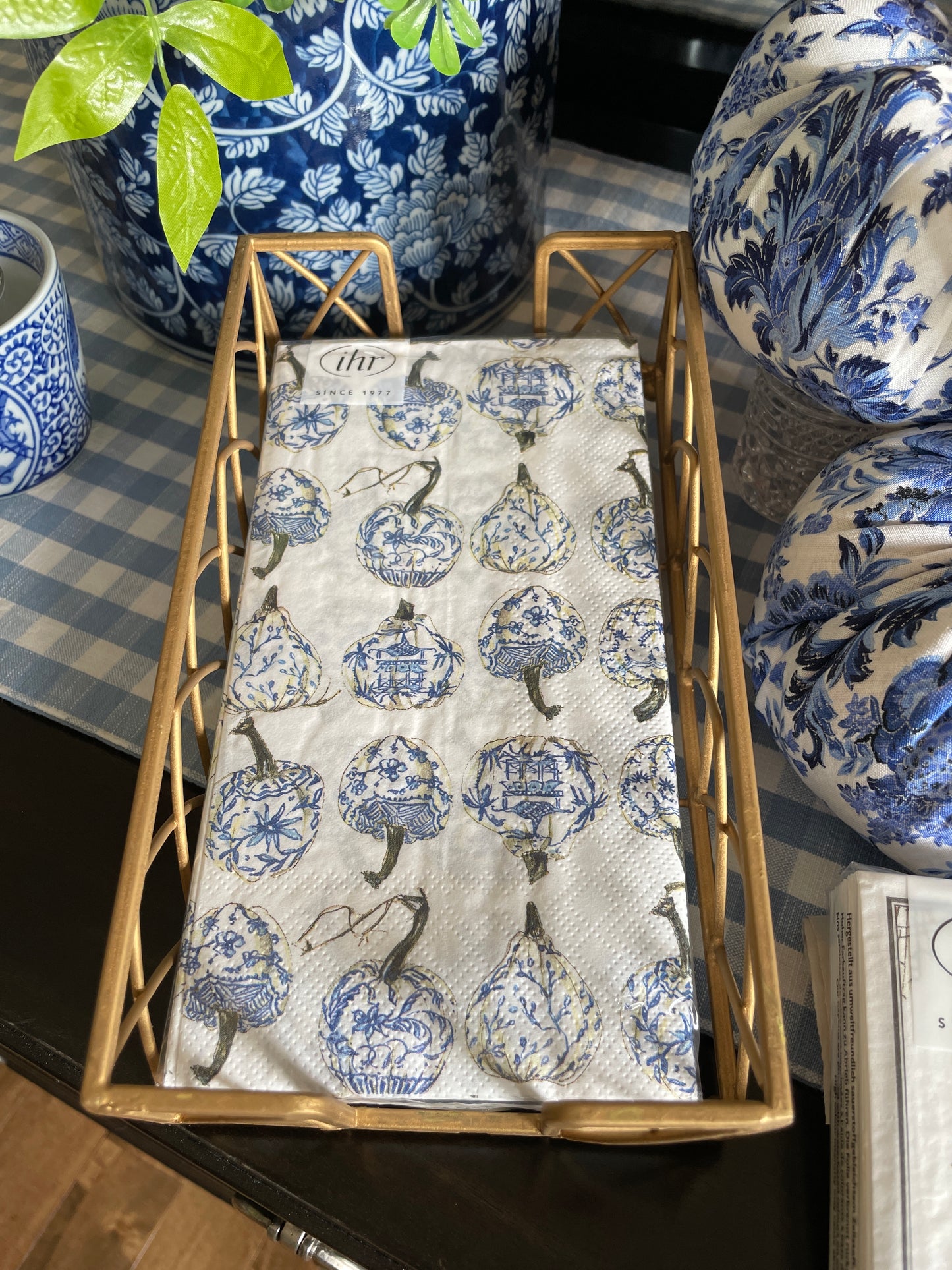 Paper Guest Towels, Royal Pumpkins Fall