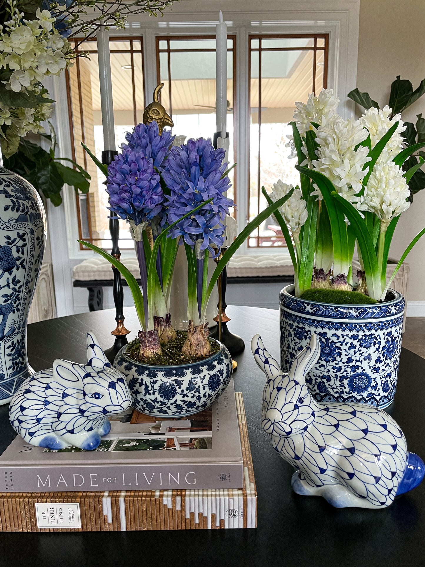 Purple Hyacinth Planter