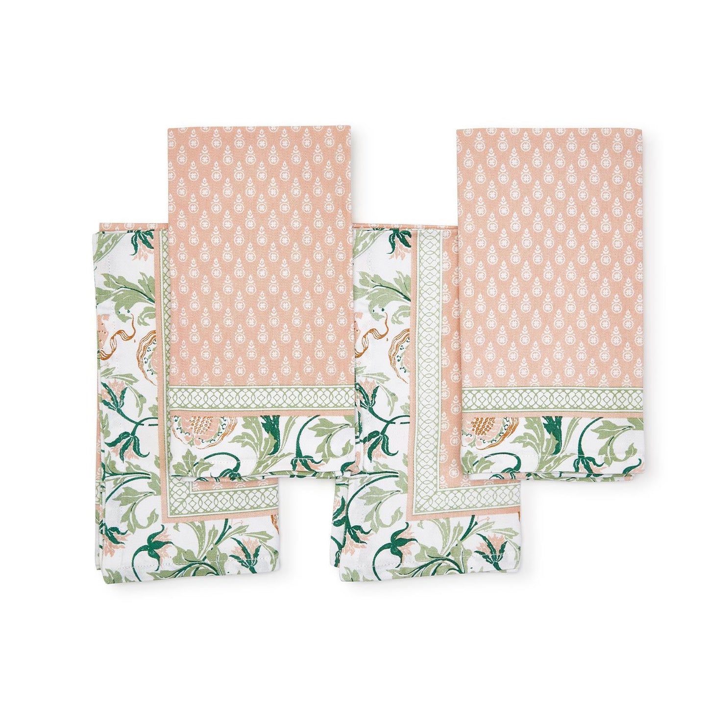 Fleurette Cotton Napkins, Set of 4