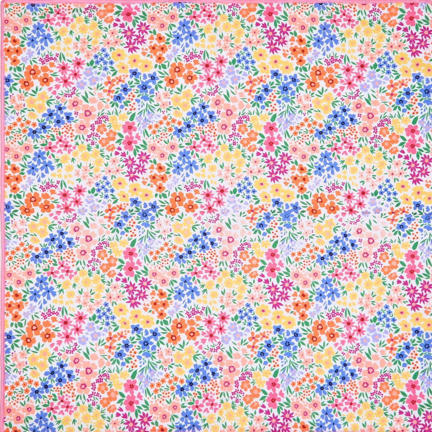 Floral Pattern Cloth Napkins, Set of 4