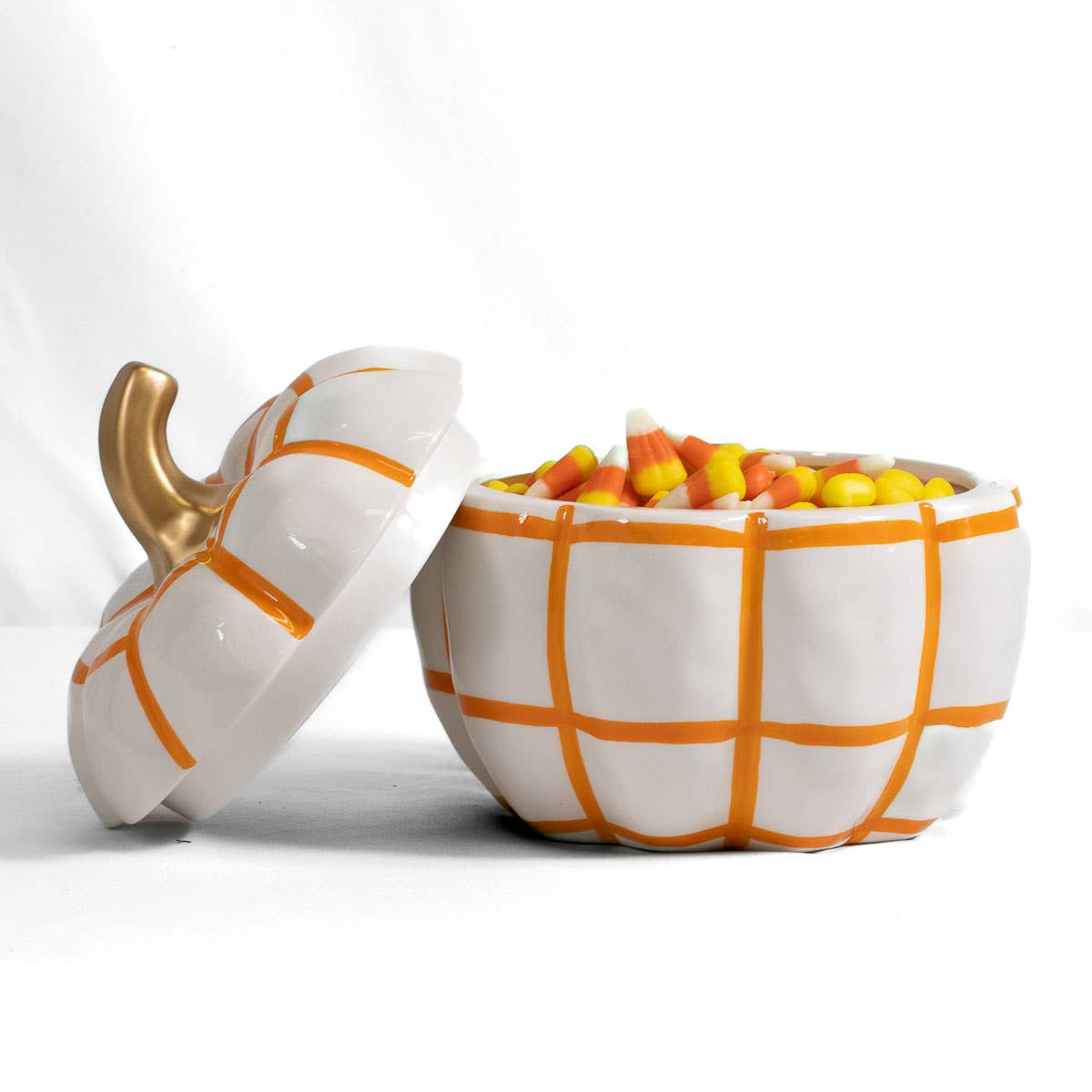 Orange candy dish best sale