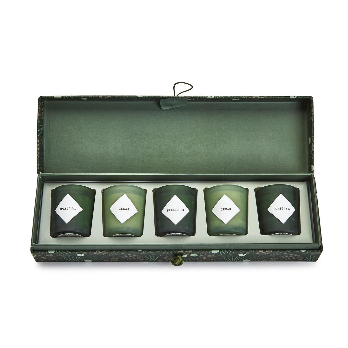 Winter Evergreen Scented Candles in Gift Box