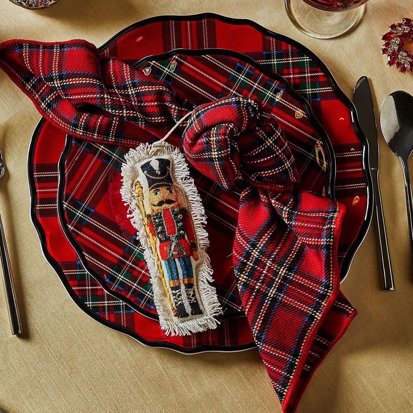 Handcrafted Nutcracker Ornament