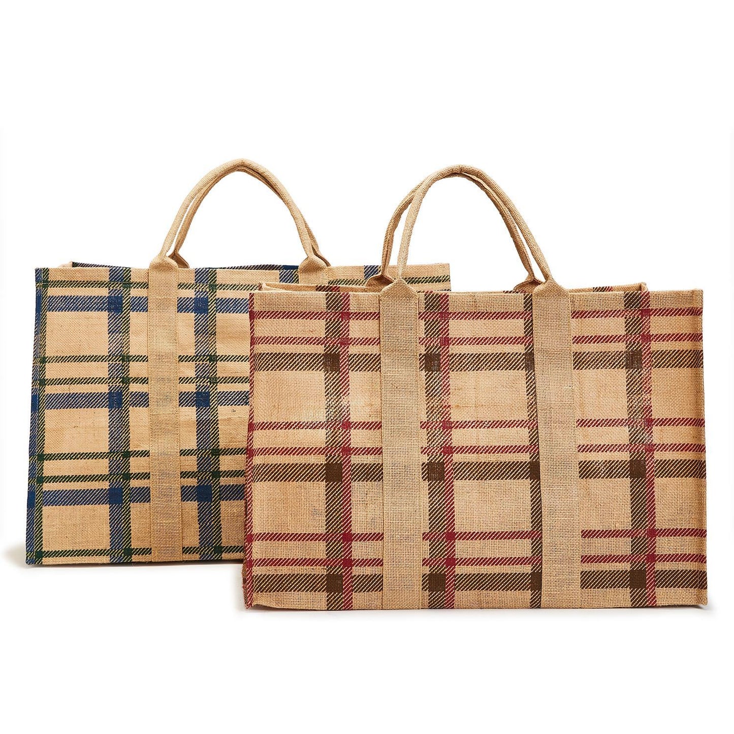 Plaid Tote