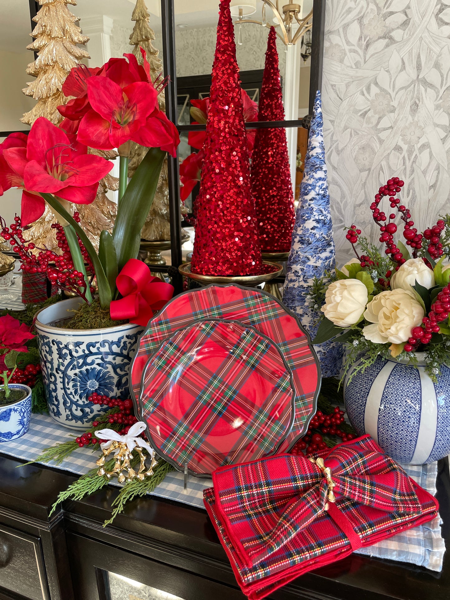 Tartan Tradtions Woven Napkins, Set of 4