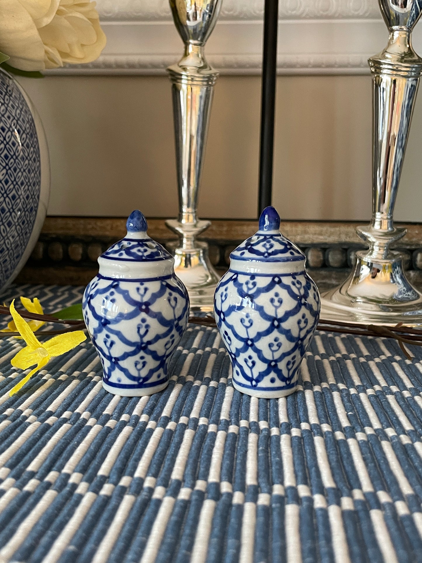 Salt and Pepper, Ginger Jars