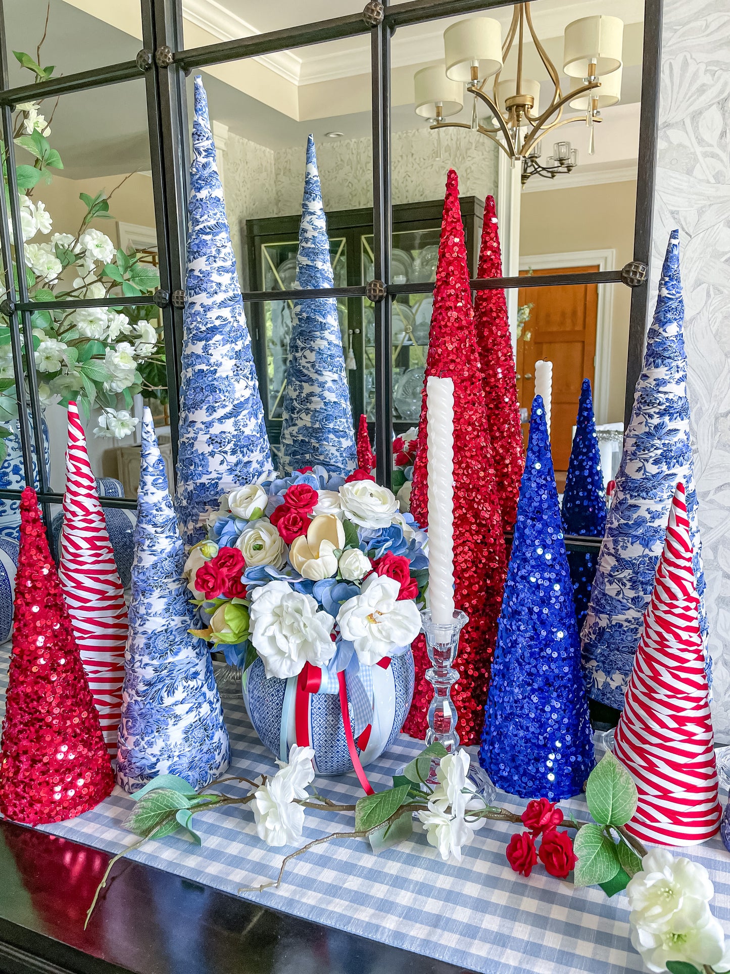 Red, White & Blue Trees Fourth of July Trees