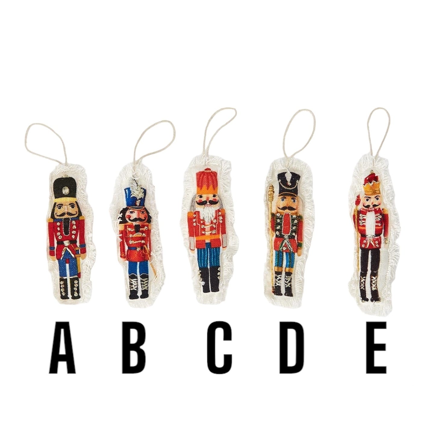 Handcrafted Nutcracker Ornament