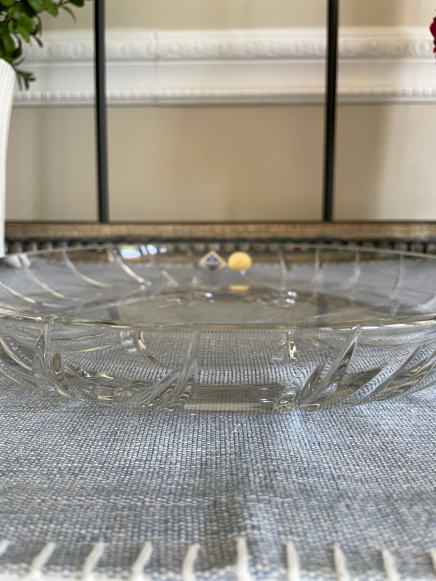 Lead Crystal Plate