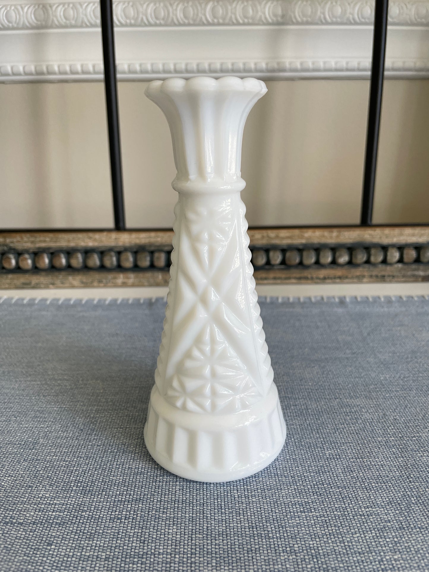 Milk Glass Bud Vases