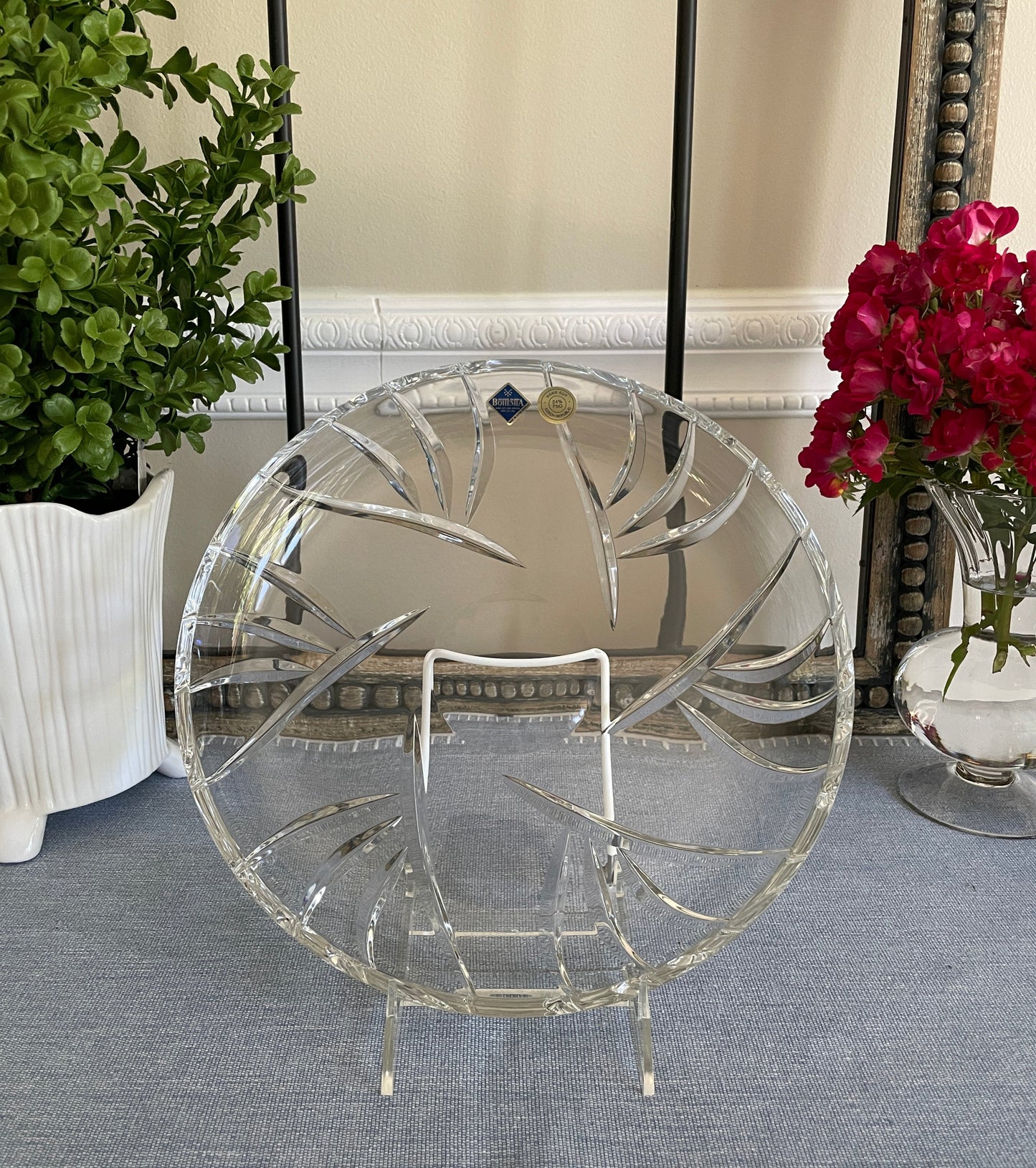 Lead Crystal Plate