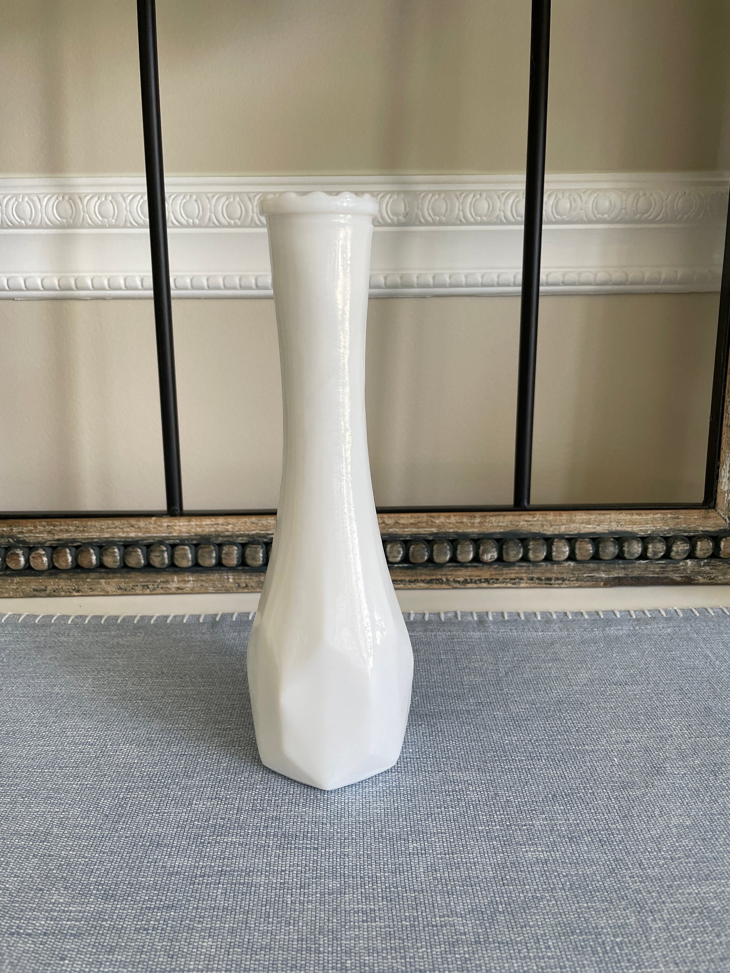 Milk Glass Bud Vases