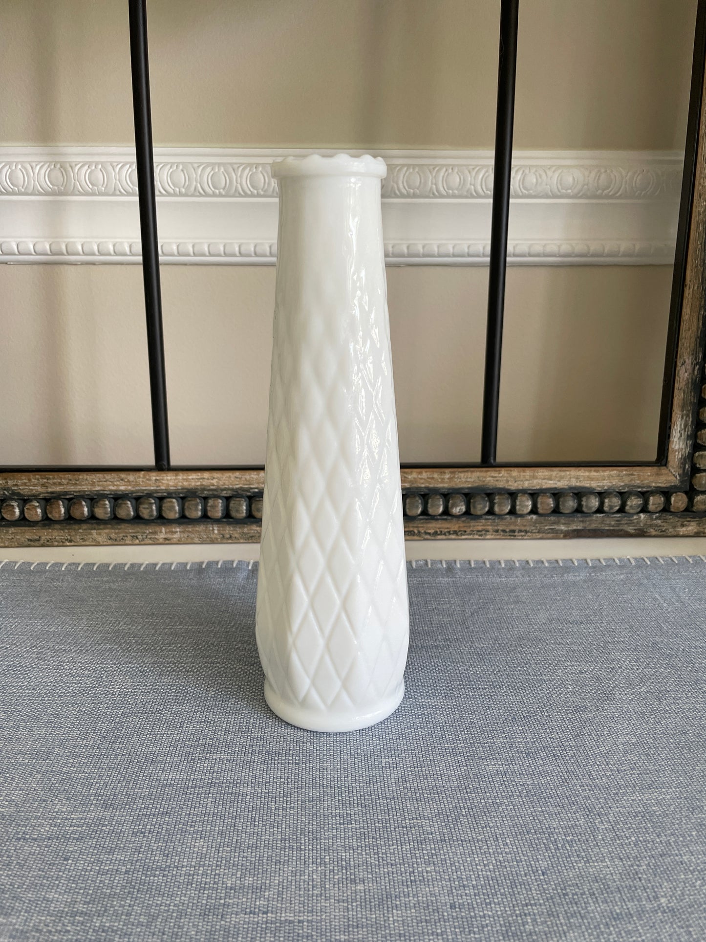 Milk Glass Bud Vases