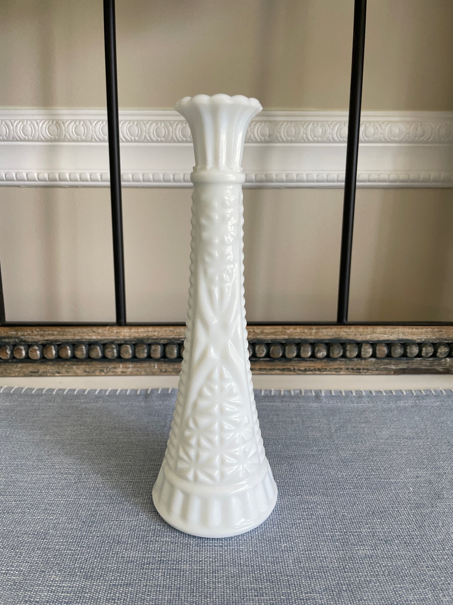 Milk Glass Bud Vases