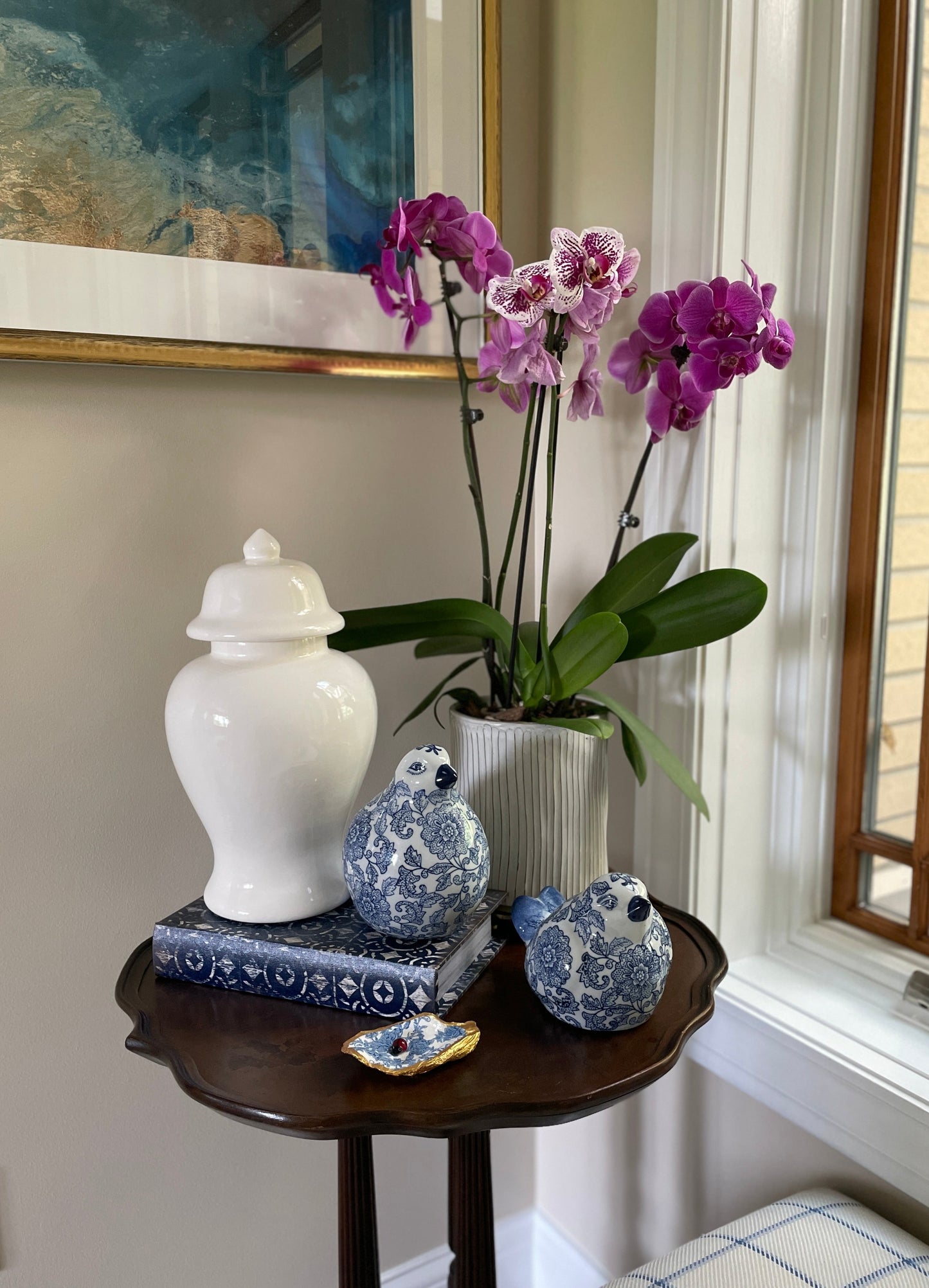 Chinoiserie Porcelain Birds, Sold Individually