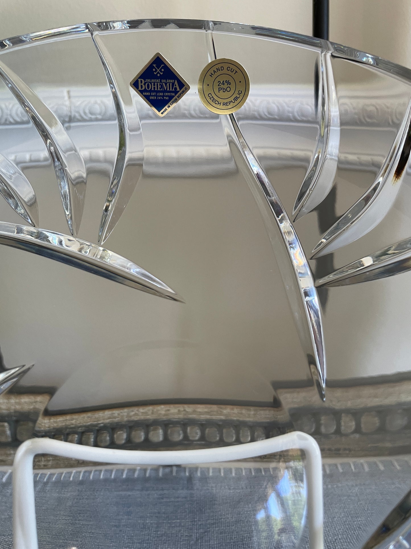Lead Crystal Plate