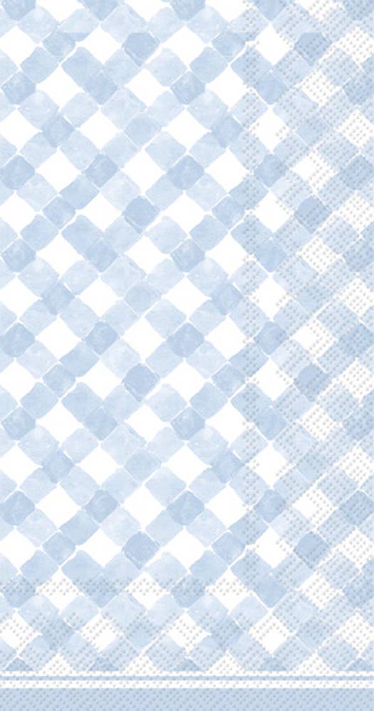 Light Blue Gingham, Guest Towels