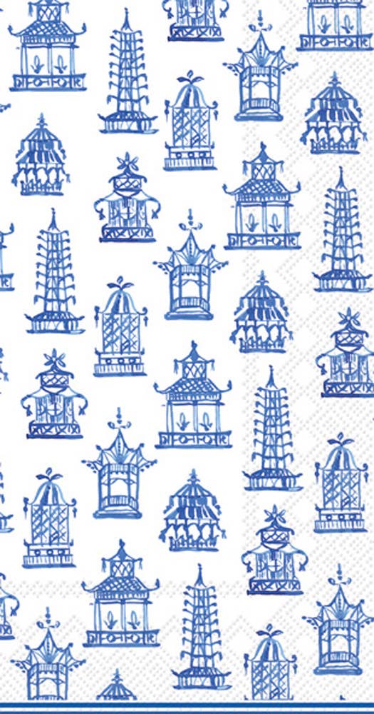 Blue Pagoda Guest Towels