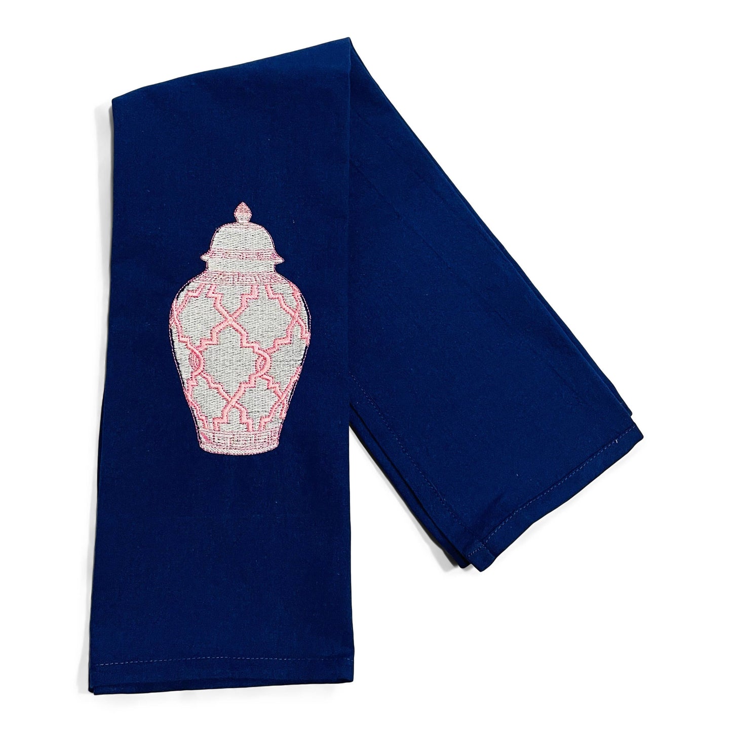 Pink Ginger Jar Towel