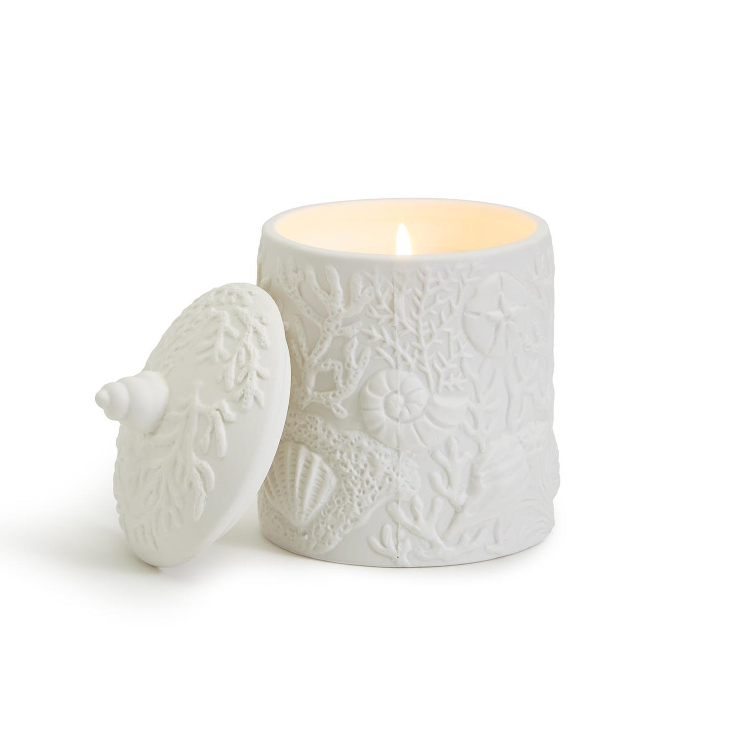 Shell and Coral Reef Candle