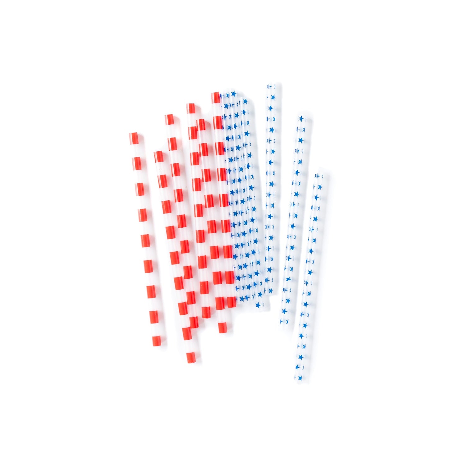 Stars and Stripes Straws