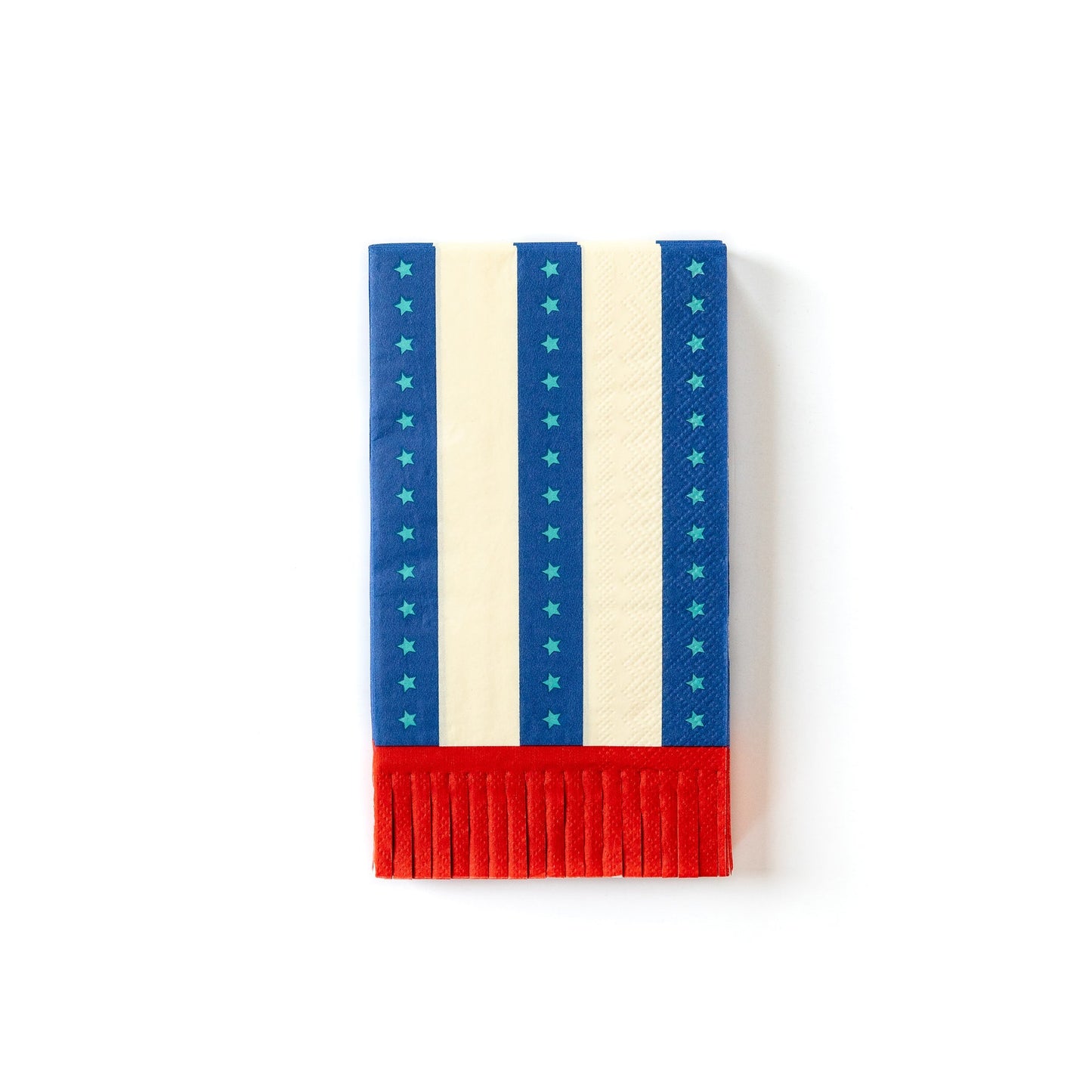 Stripes with Fringe Guest Towel