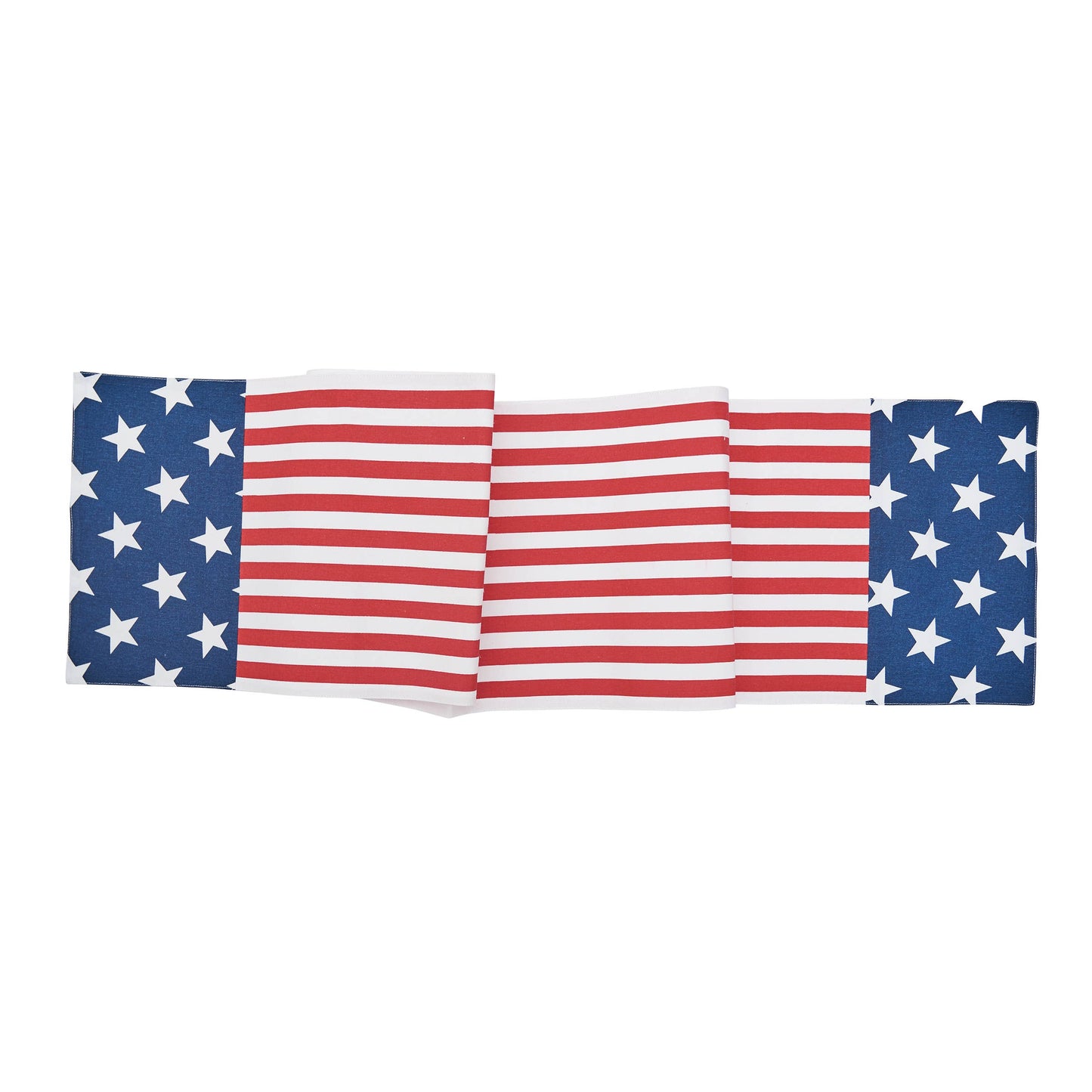 Patriotic Stars and Stripes Runner