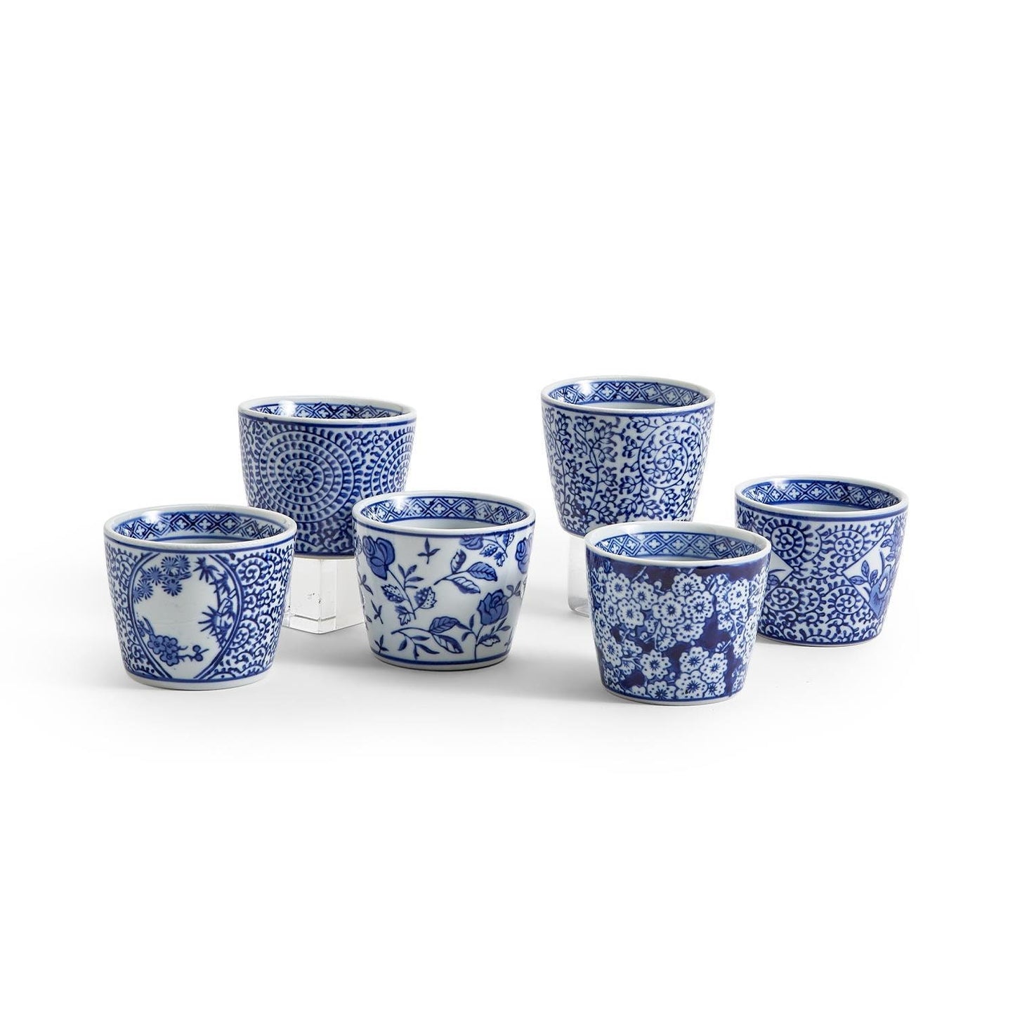 Blue and White Cachet Pot