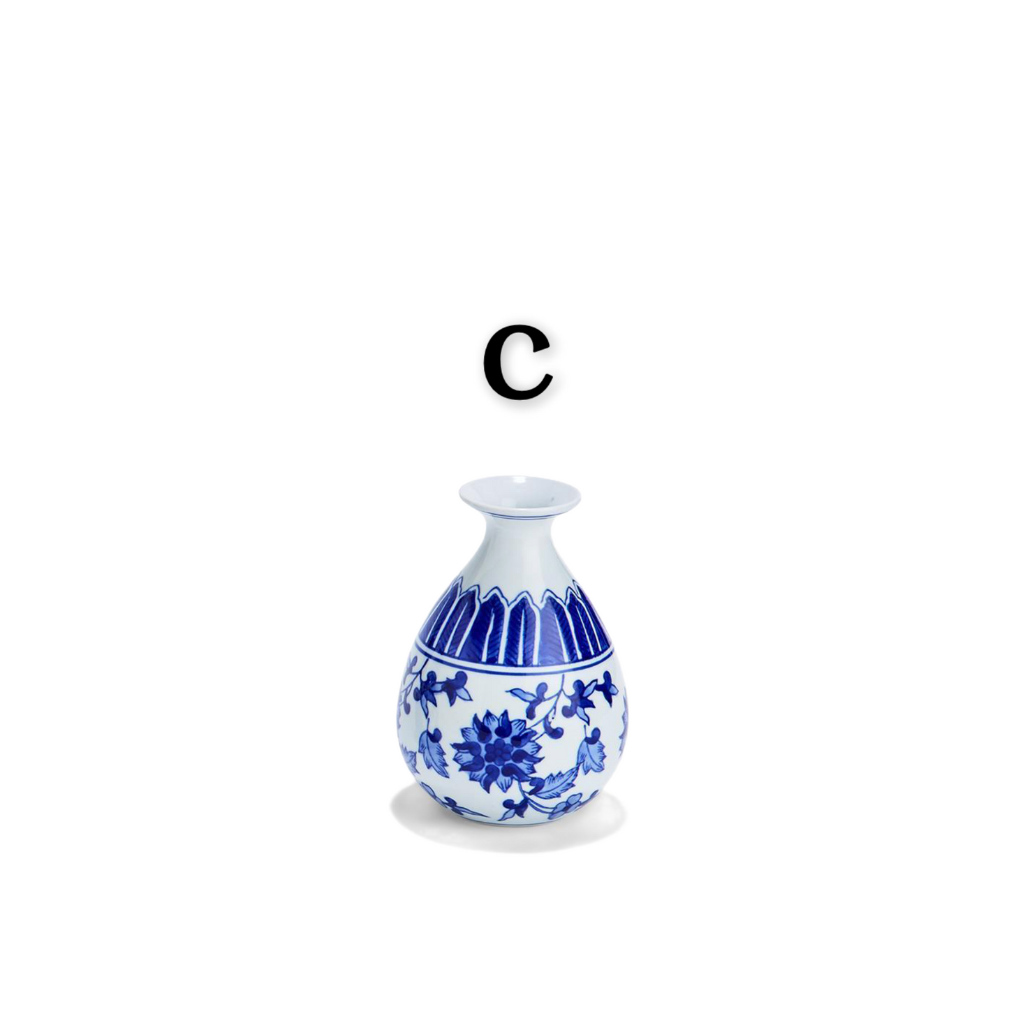 Chinoiserie Bud Vases, Sold Individually