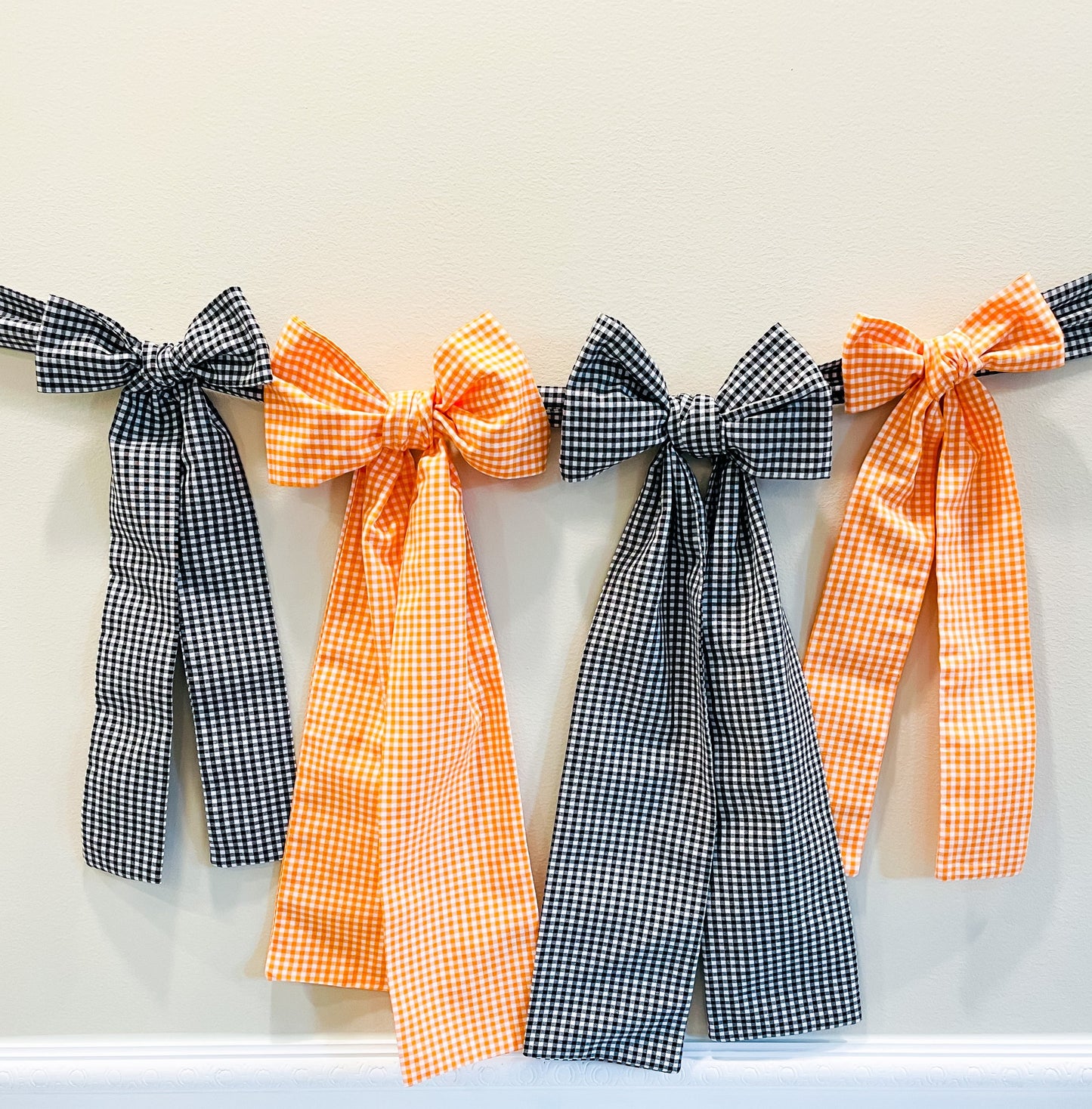 Gingham Bows