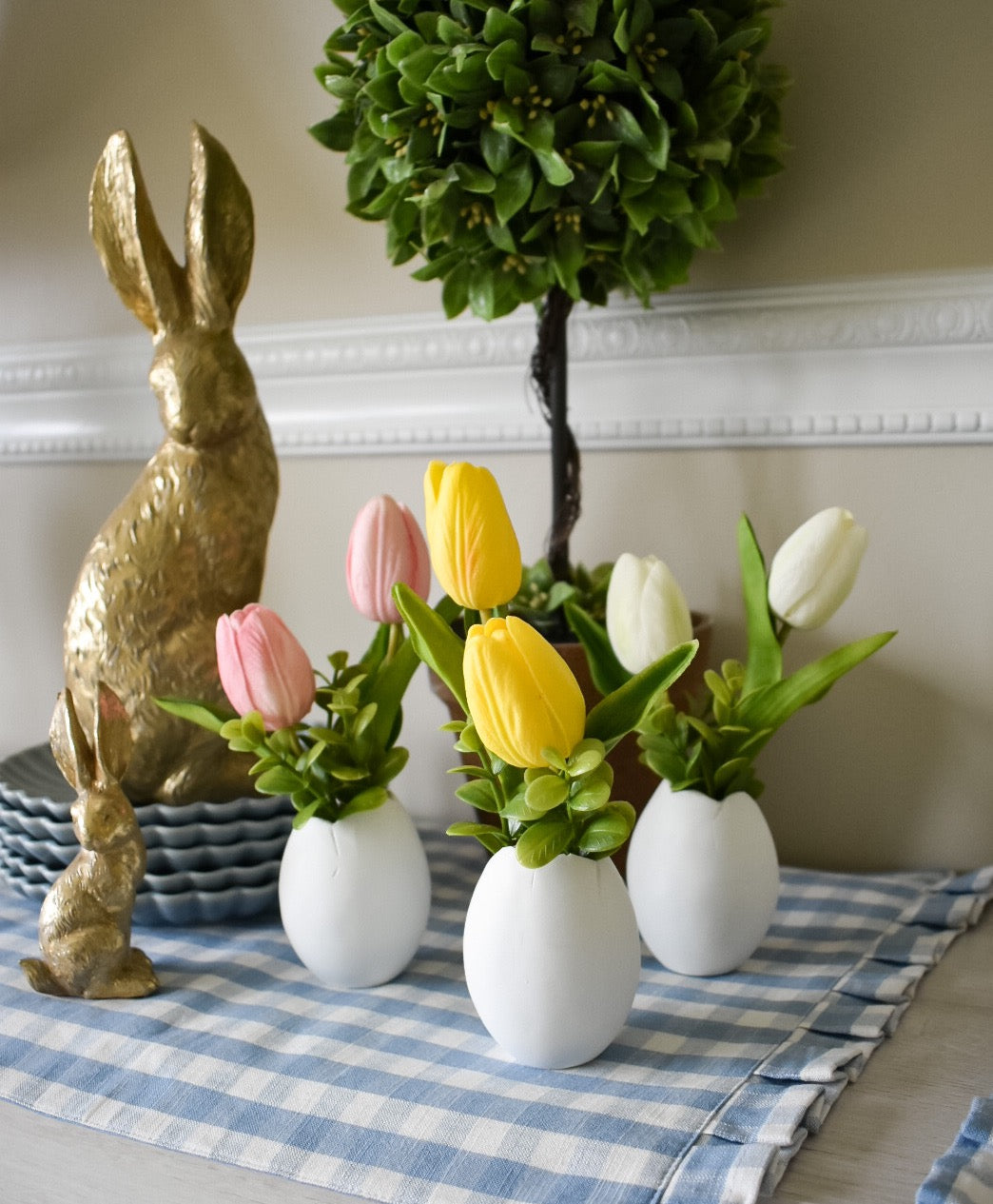 Tulips in Egg
