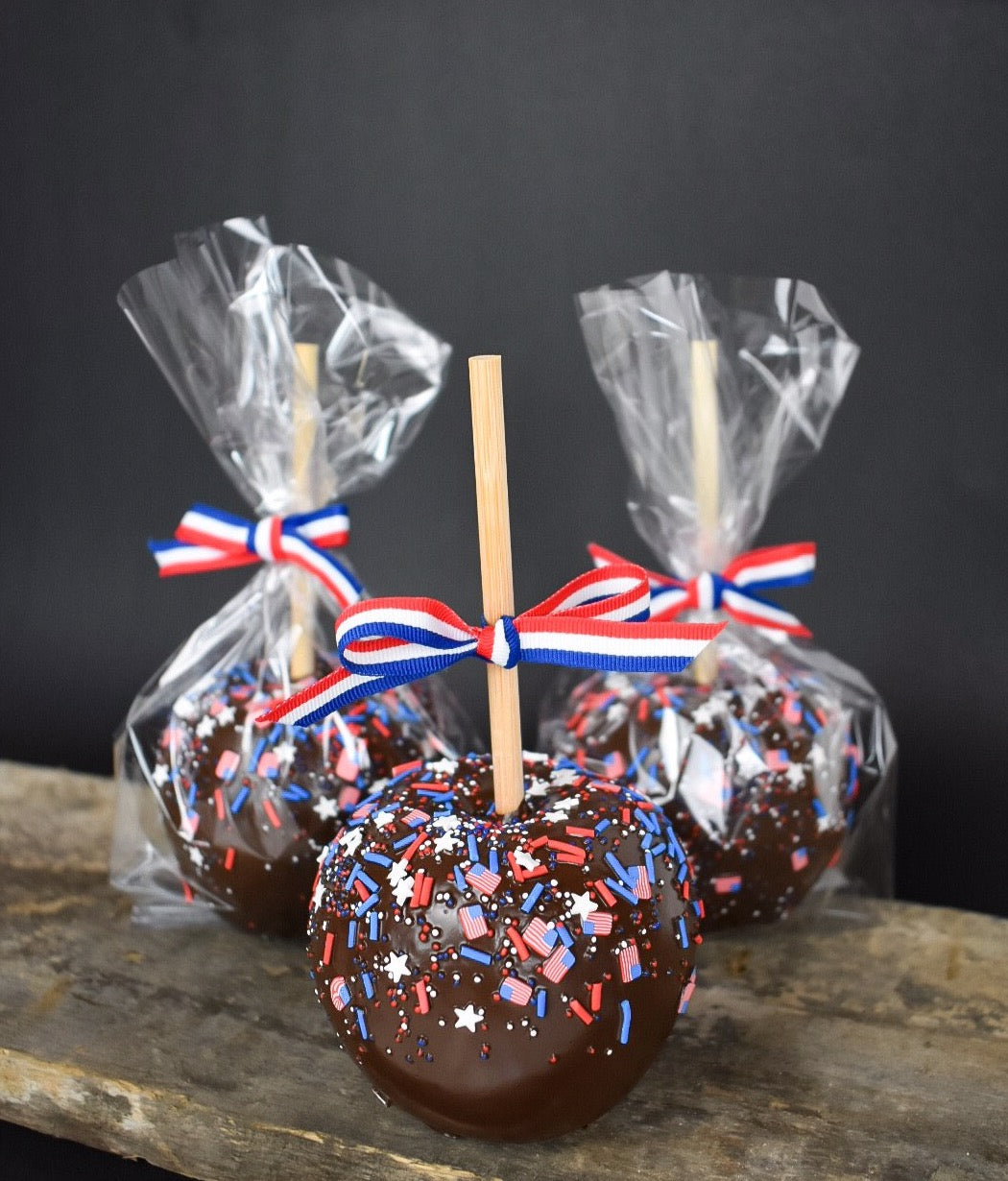 Permanent Patriotic Chocolate Apples