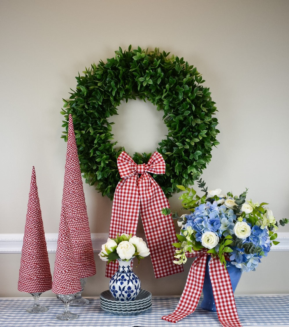 Gingham Bows