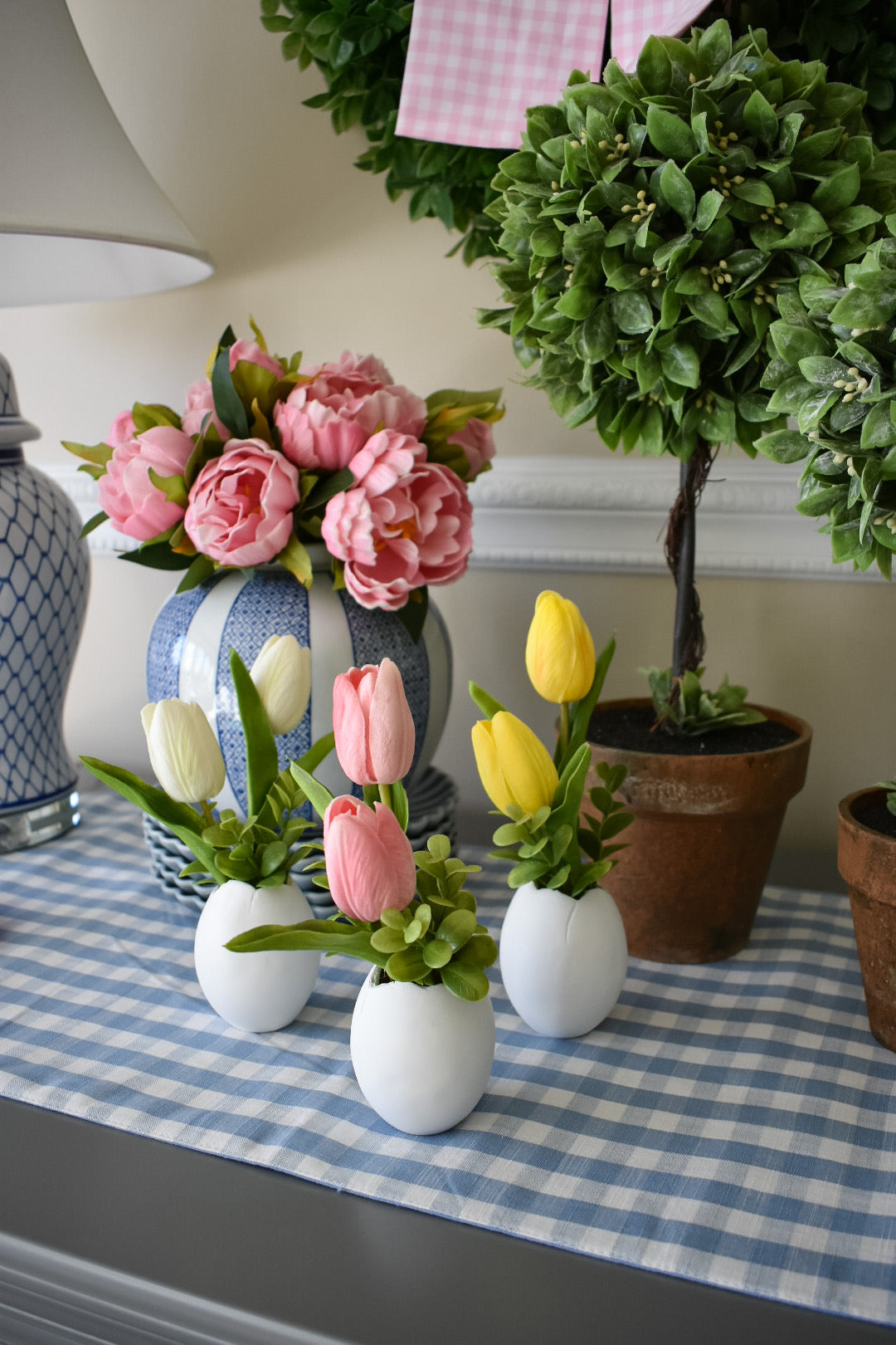 Tulips in Egg