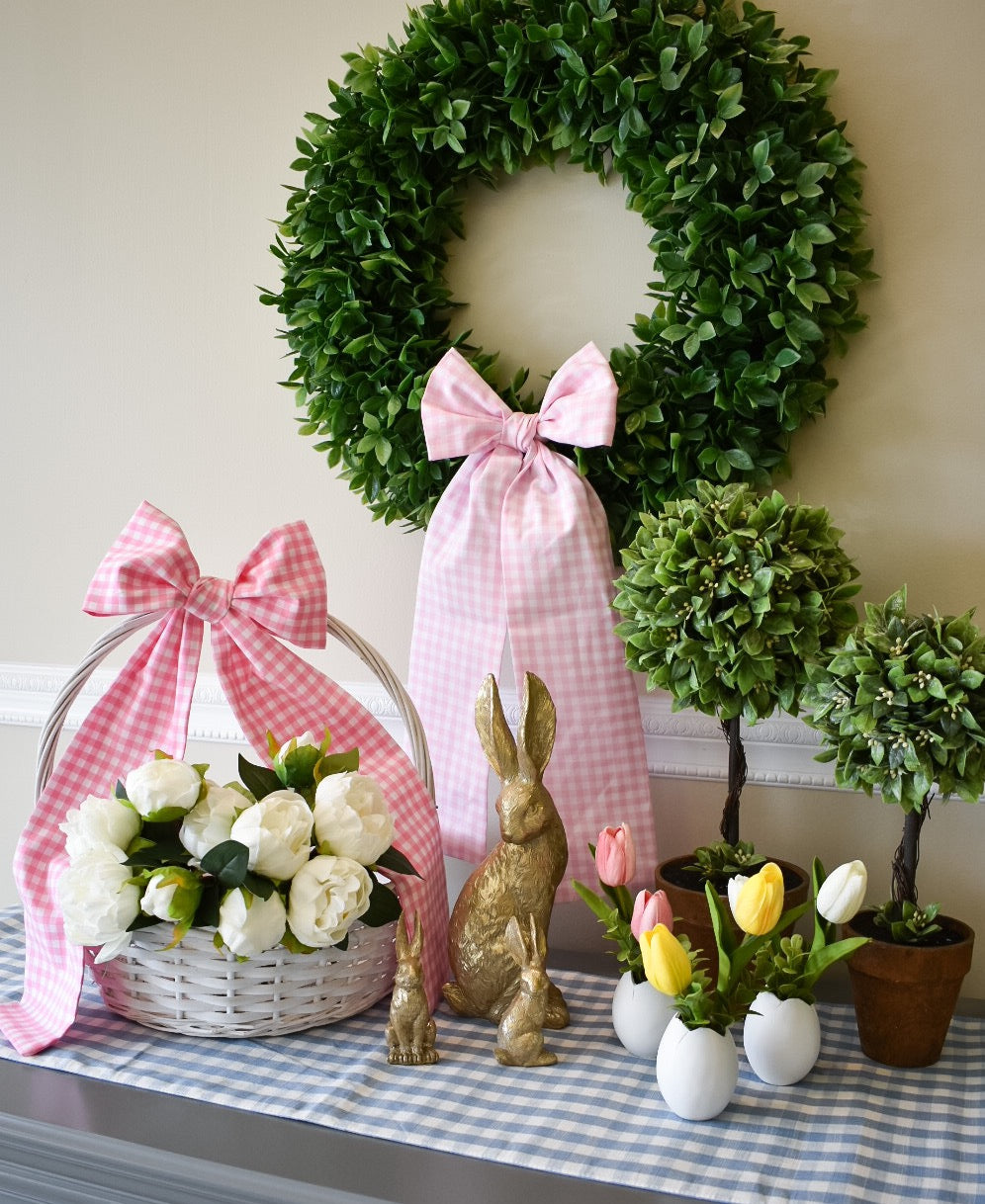 Gingham Bows