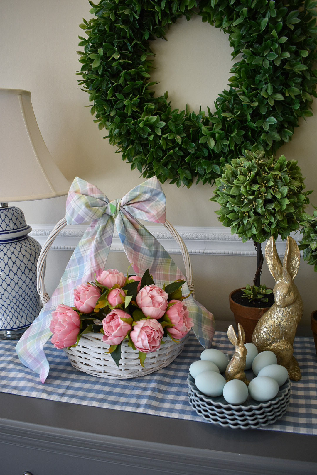 Gingham Bows