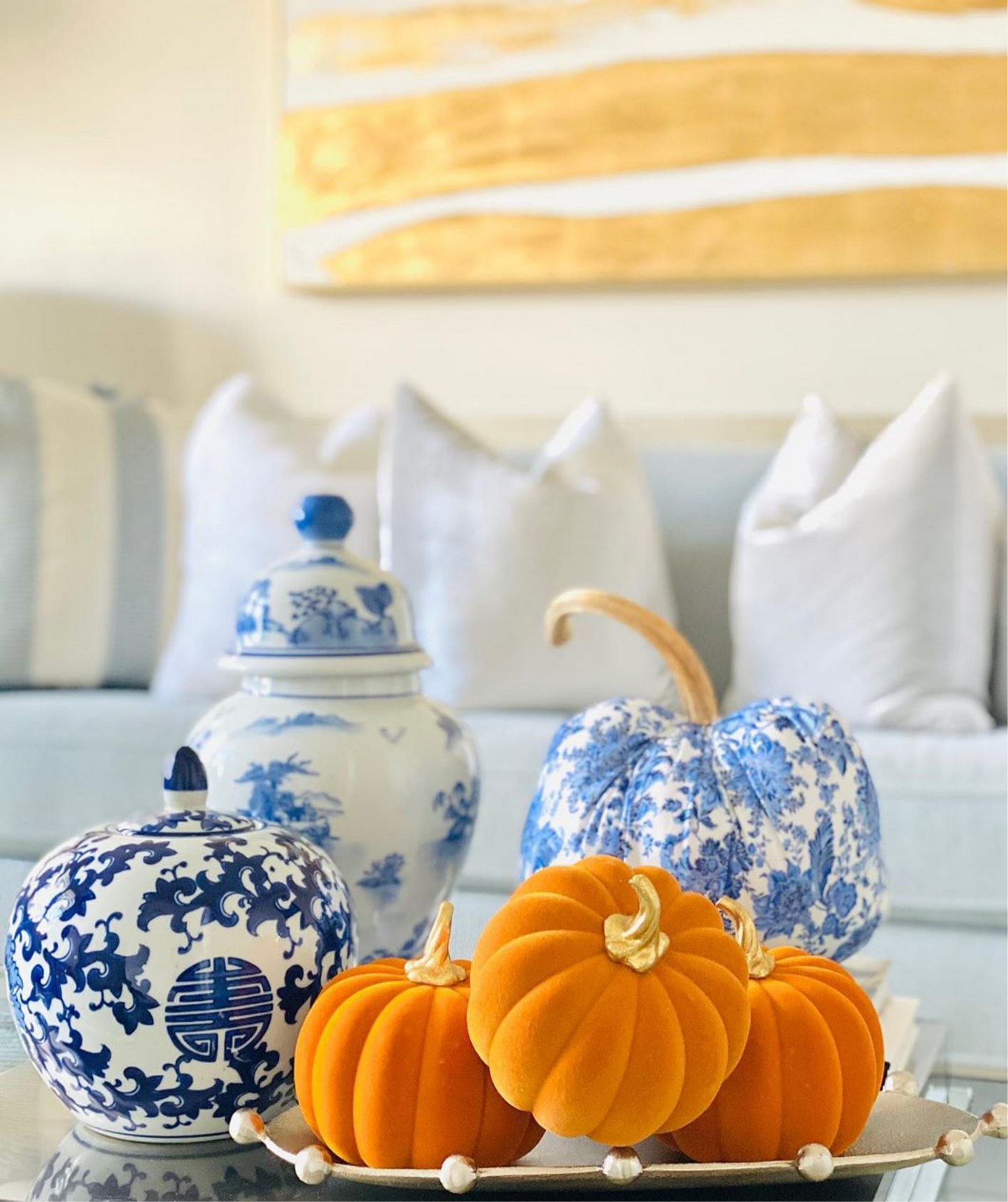 Chinoiserie Pumpkin