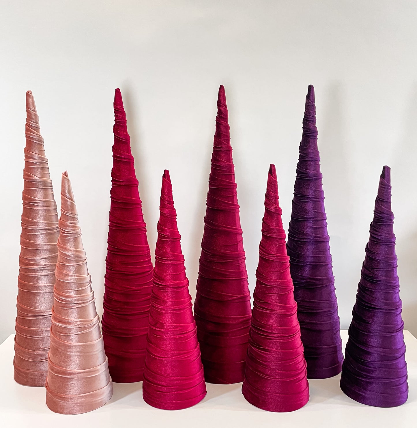 Burgundy and Purple Trees