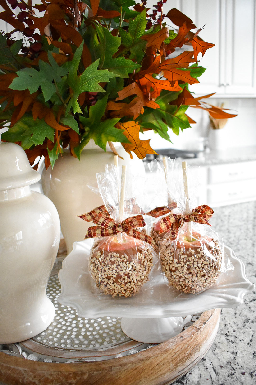 Permanent Caramel Apple with Nuts, Sold Individually