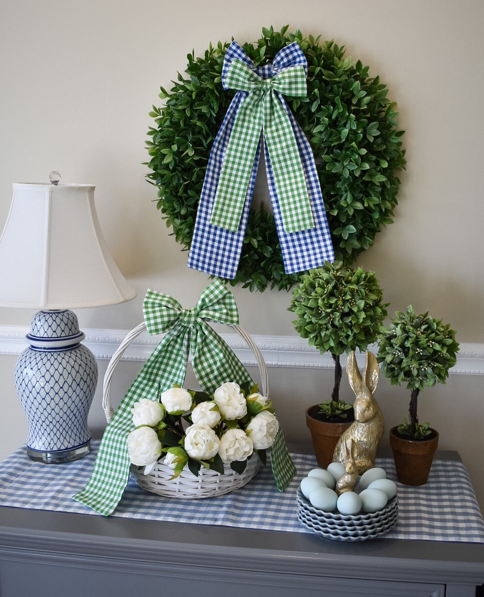 Gingham Bows