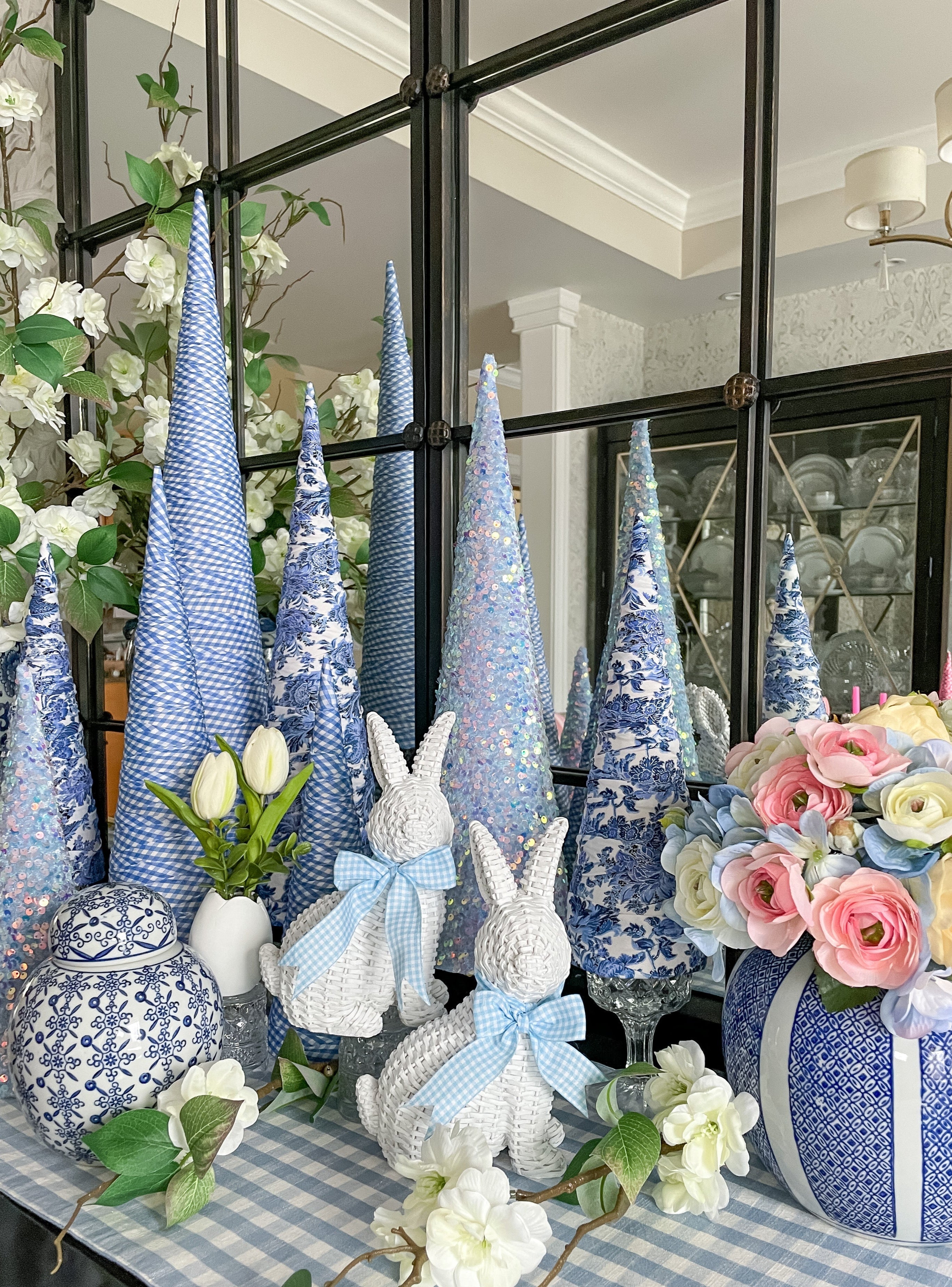 Easter & Spring Decor - Handmade Trees, Wreaths & Chinoiserie | The ...