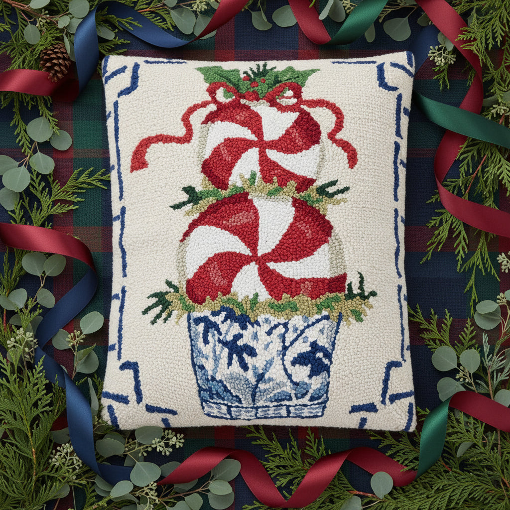 Chinoiserie Candy Hook Pillow
