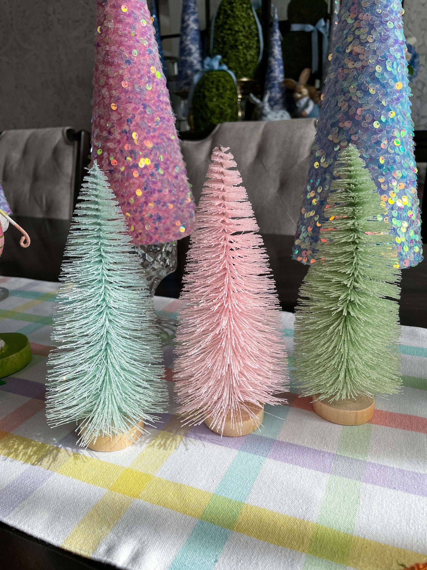Glitter Trees, Set of 3