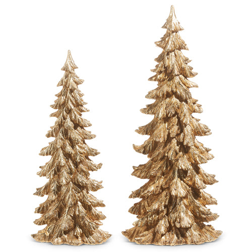 Gold Trees, Set of 2
