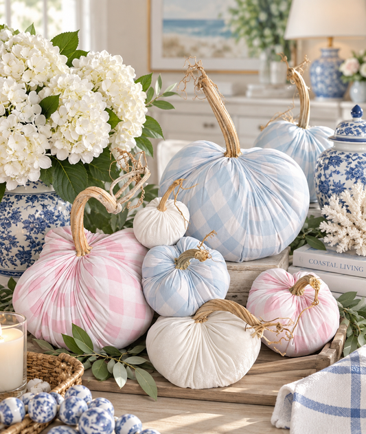Buffalo Check Pumpkins