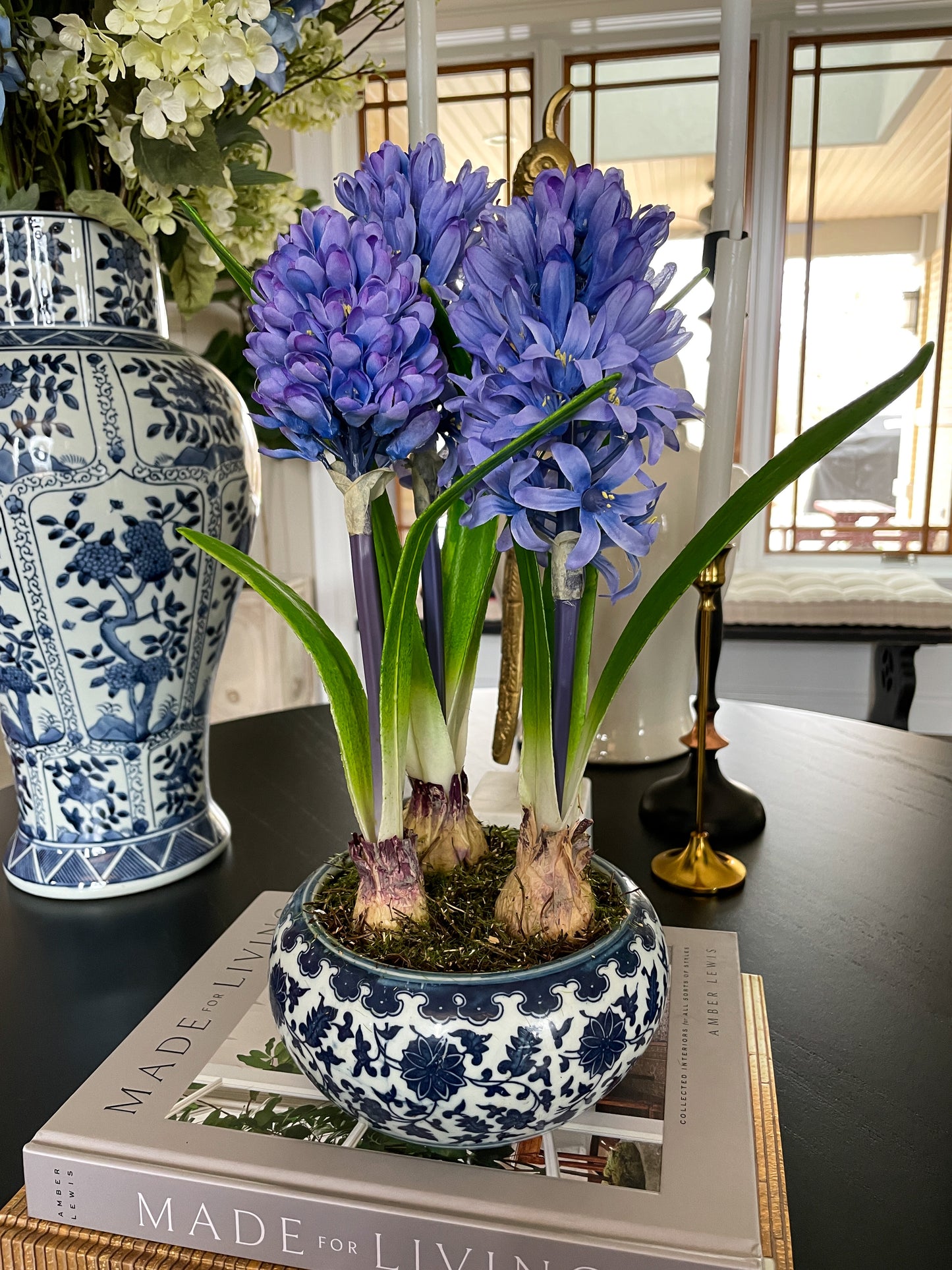 Purple Hyacinth Planter