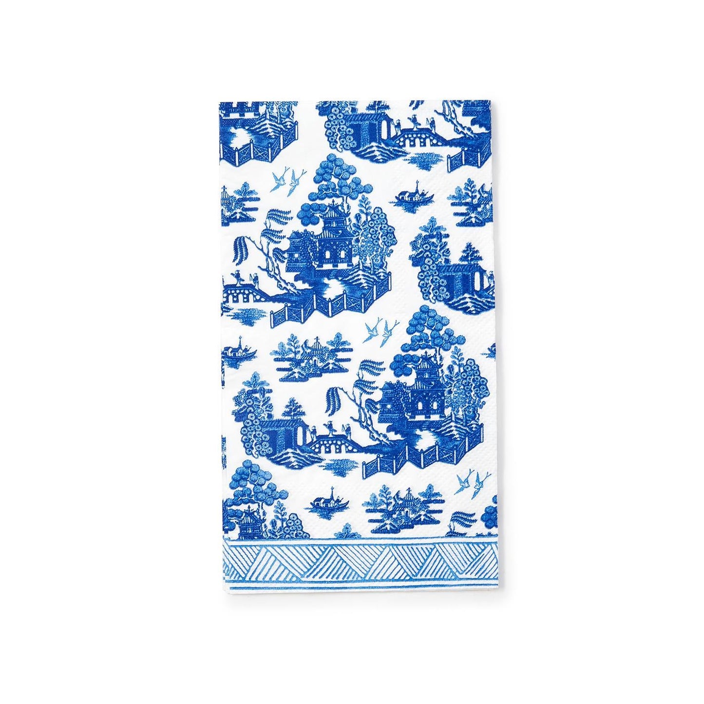 Blue Willow Paper Guest Towels