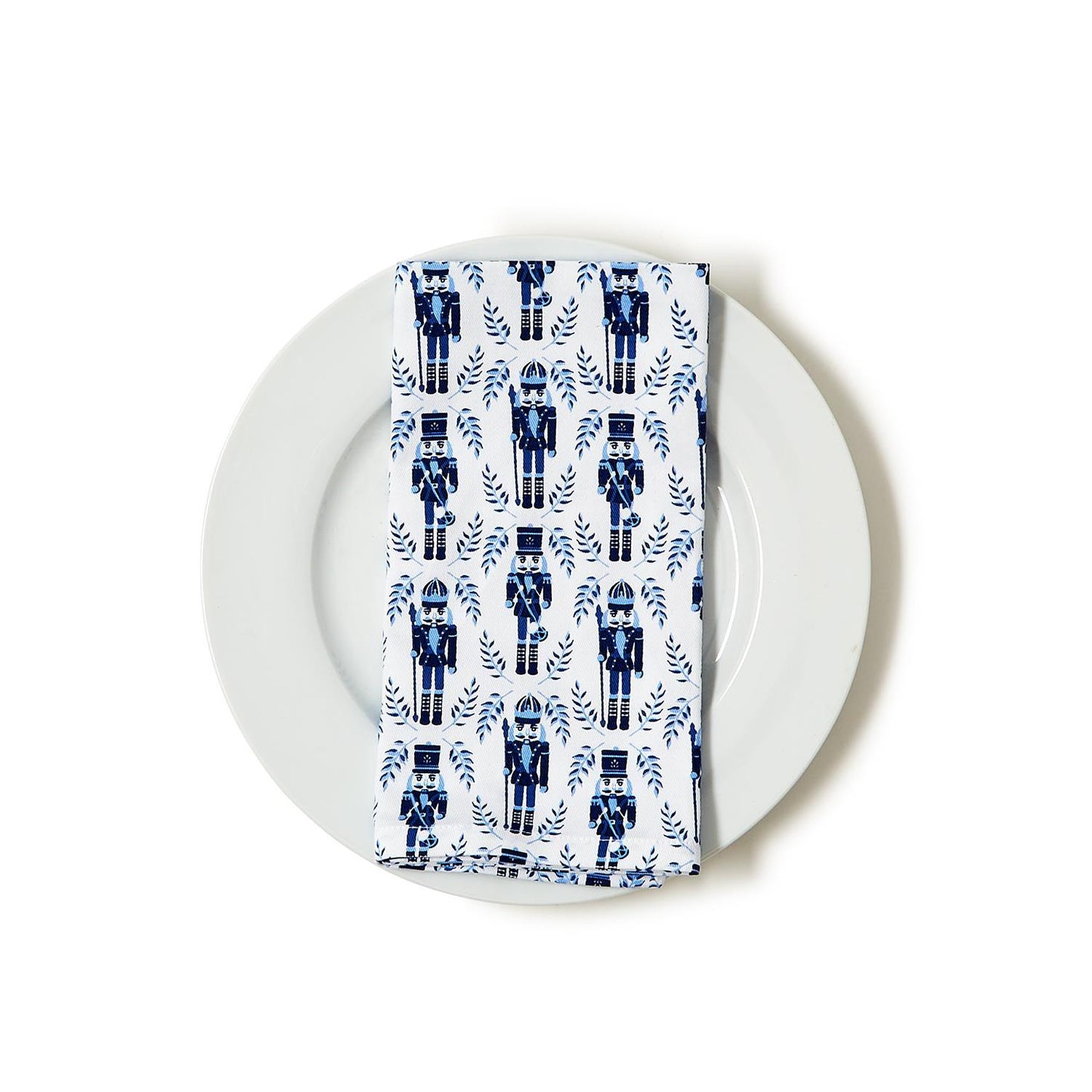 Blue Nutcracker Cloth Napkins, Set of 4