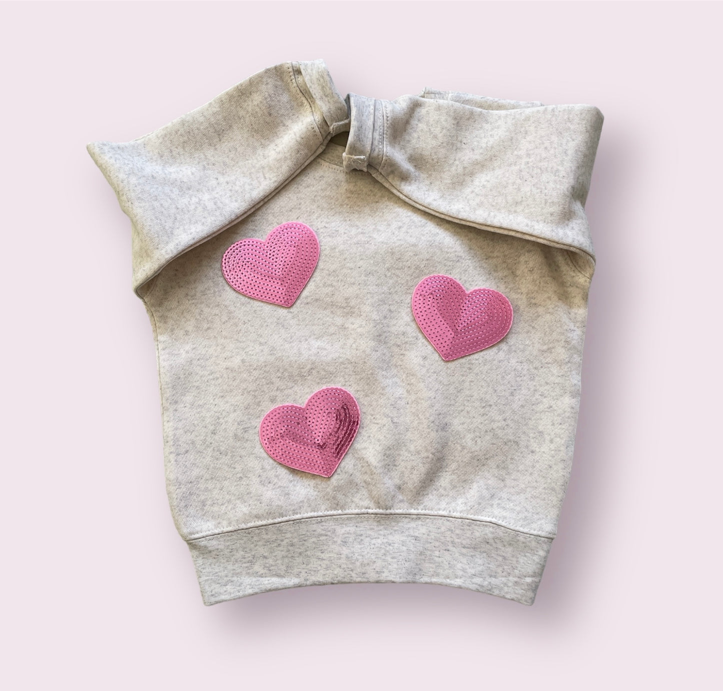 Sequin Heart Patch Toddler Shirt